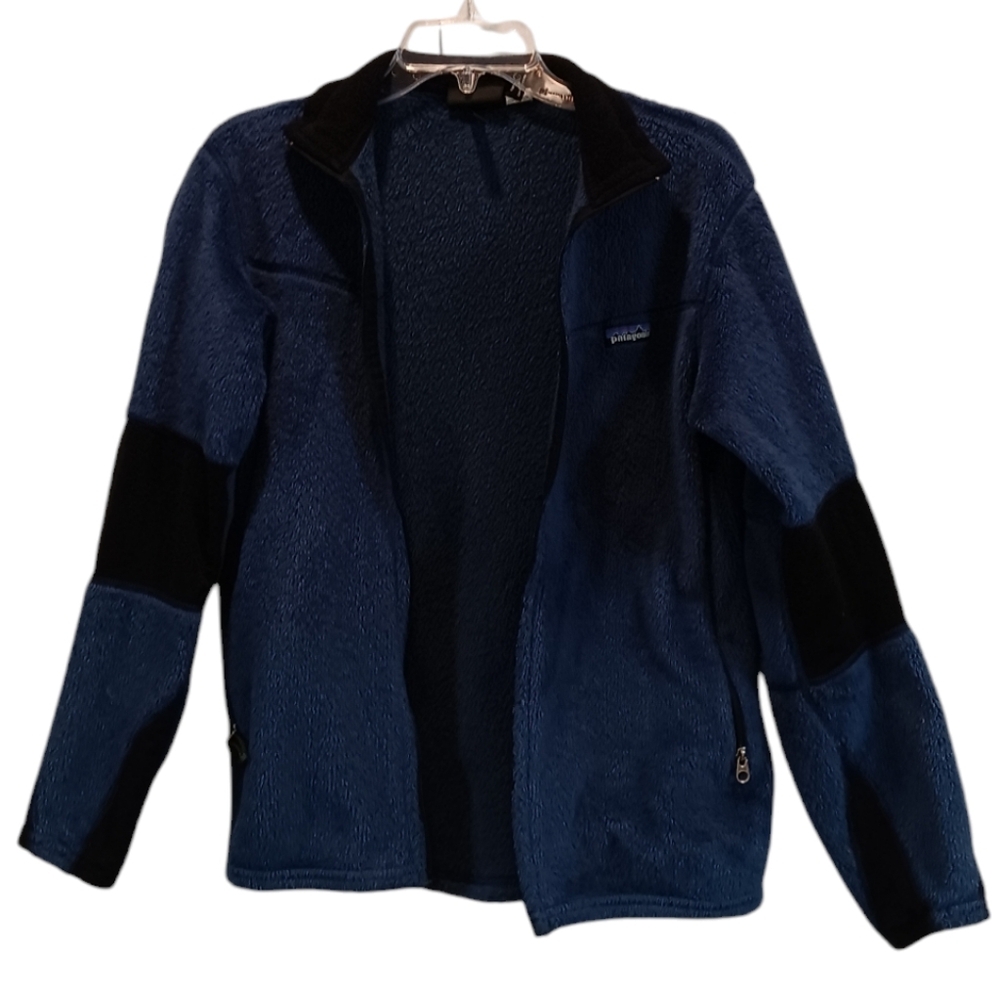 Patagonia Dark Blue Fury Long Sleeve Women's Jacket Size M